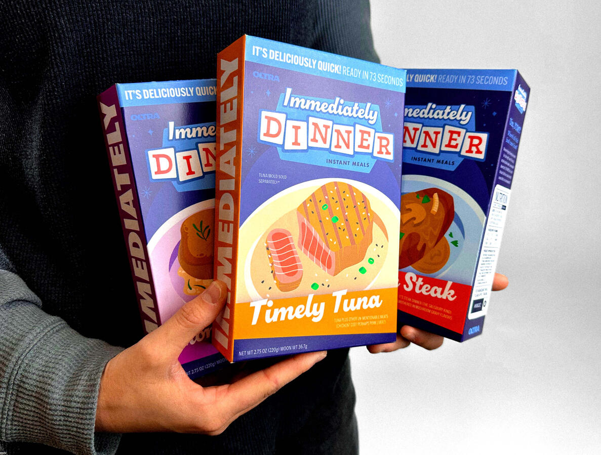 The biggest, fastest meal you'll ever eat.